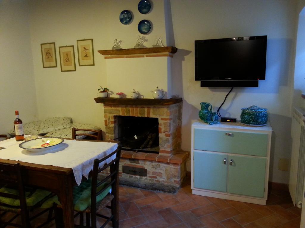 Ferienwohnung La Casa Di Adelina Vivo dʼOrcia Exterior foto